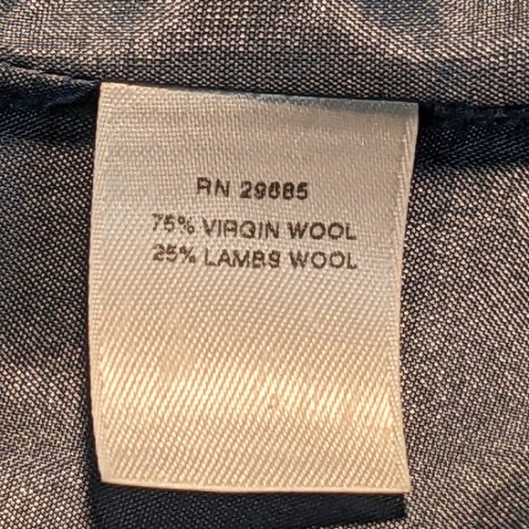 PENDLETON Baby Blue Plaid Lambswool-Blend Jacket/Coat - Picture 7 of 7